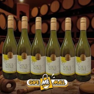 Soul & Wine Chardonnay 2024 White Wine 750ml * 6 bottle