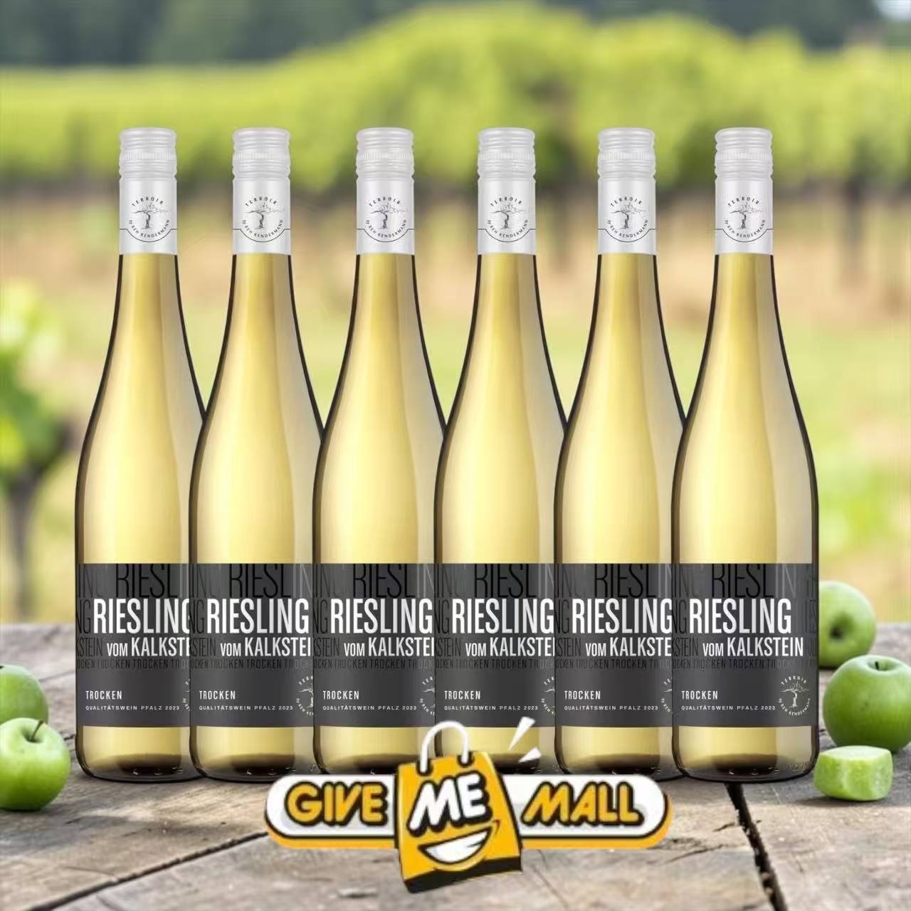 "Vom Kalkstein" trocken Riesling 2024 * 6 BOTTLE