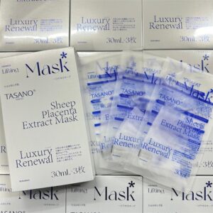 (預售產品)TASANO 羊胎素萃取精華面膜 (一盒3片) 買一送一