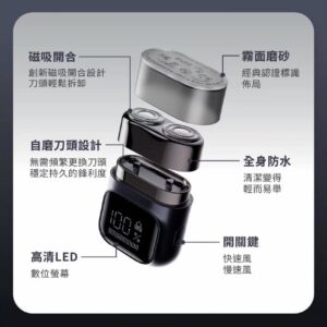 ARGO SKIN1便攜⼝袋剃鬚⼑