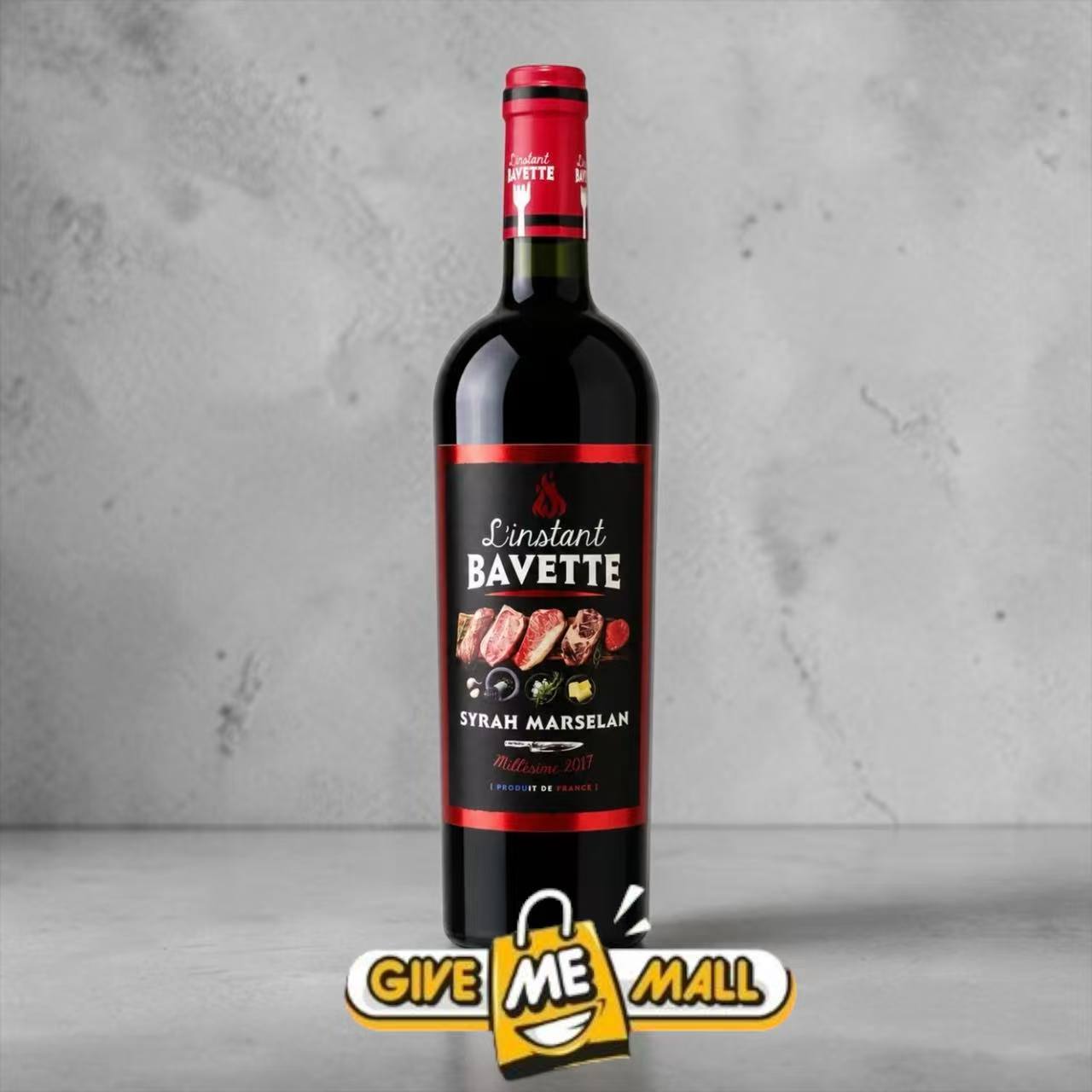 L'Instant Bavette, Syrah Marselan 2017 750ml